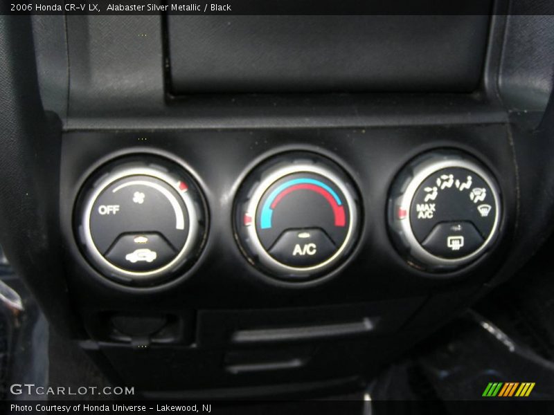 Alabaster Silver Metallic / Black 2006 Honda CR-V LX