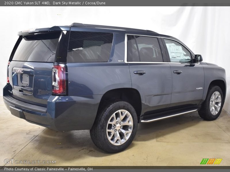 Dark Sky Metallic / Cocoa/Dune 2020 GMC Yukon SLT 4WD