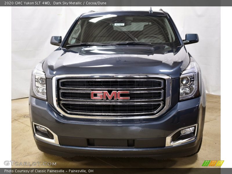 Dark Sky Metallic / Cocoa/Dune 2020 GMC Yukon SLT 4WD