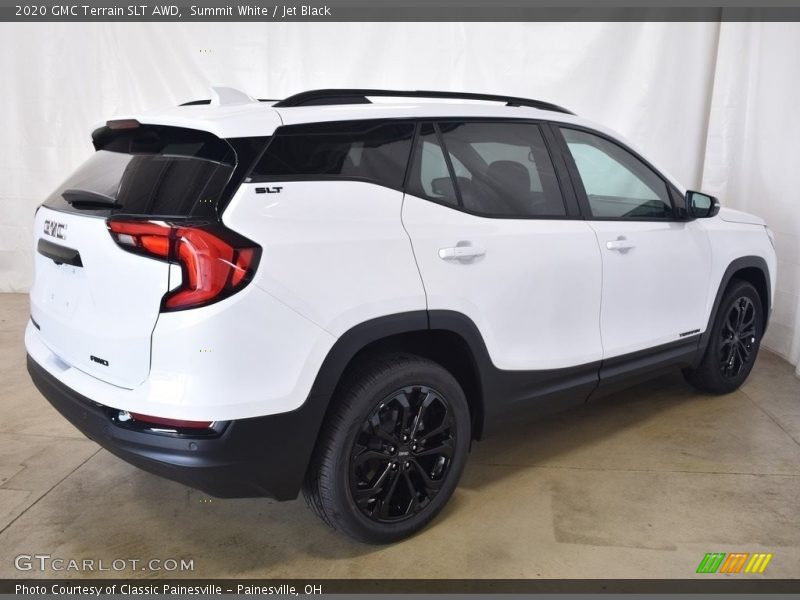 Summit White / Jet Black 2020 GMC Terrain SLT AWD