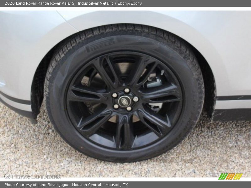 Indus Silver Metallic / Ebony/Ebony 2020 Land Rover Range Rover Velar S