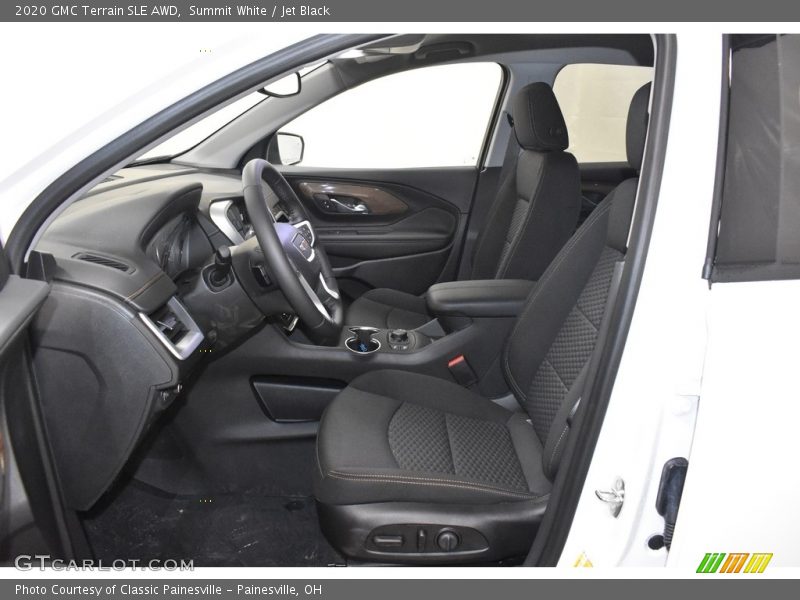 Summit White / Jet Black 2020 GMC Terrain SLE AWD