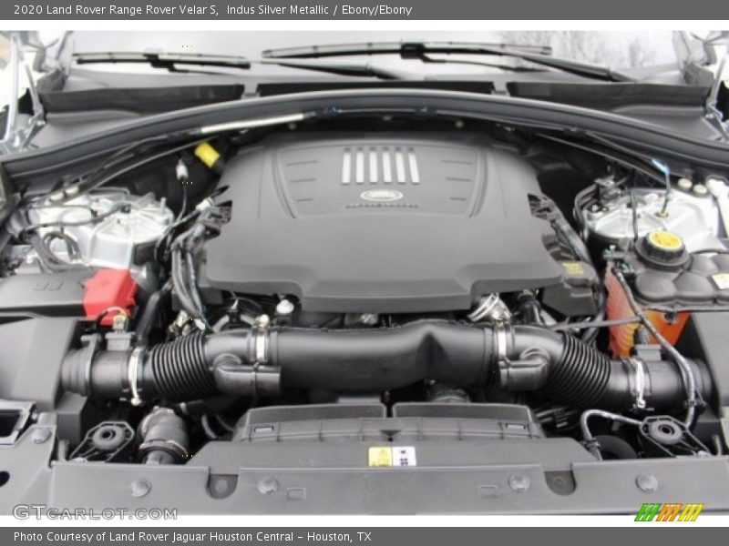 Indus Silver Metallic / Ebony/Ebony 2020 Land Rover Range Rover Velar S