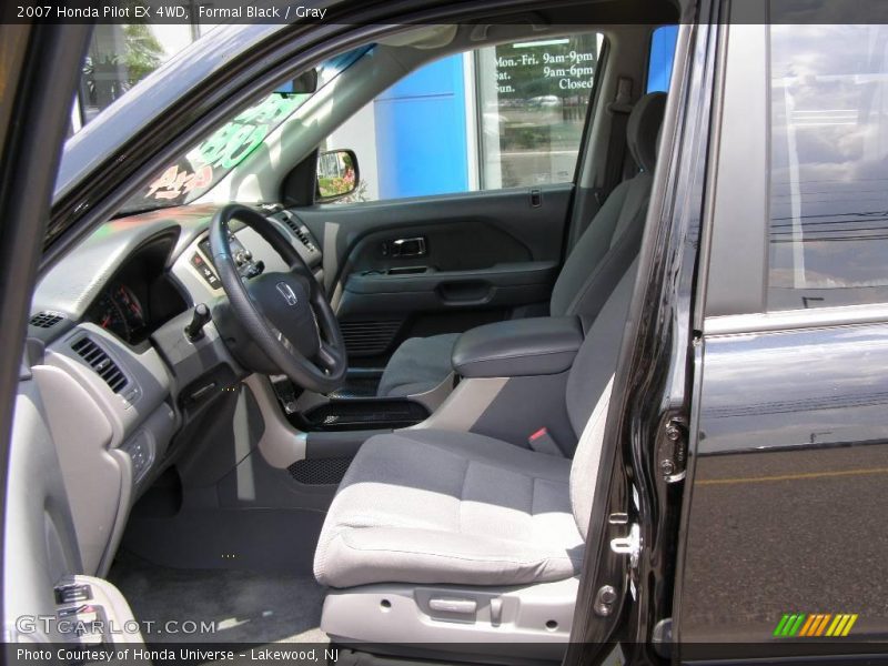 Formal Black / Gray 2007 Honda Pilot EX 4WD