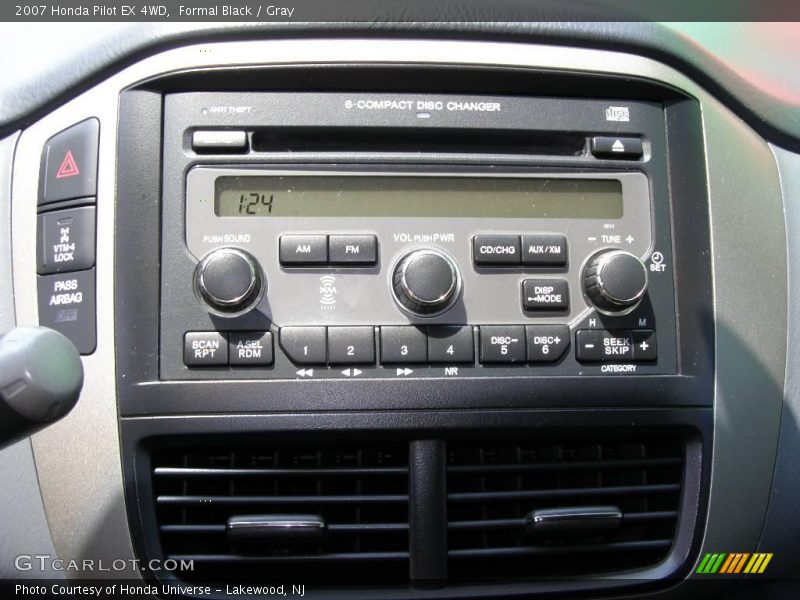 Formal Black / Gray 2007 Honda Pilot EX 4WD