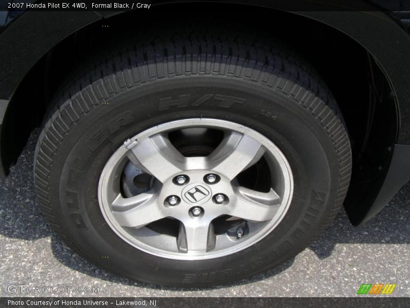 Formal Black / Gray 2007 Honda Pilot EX 4WD