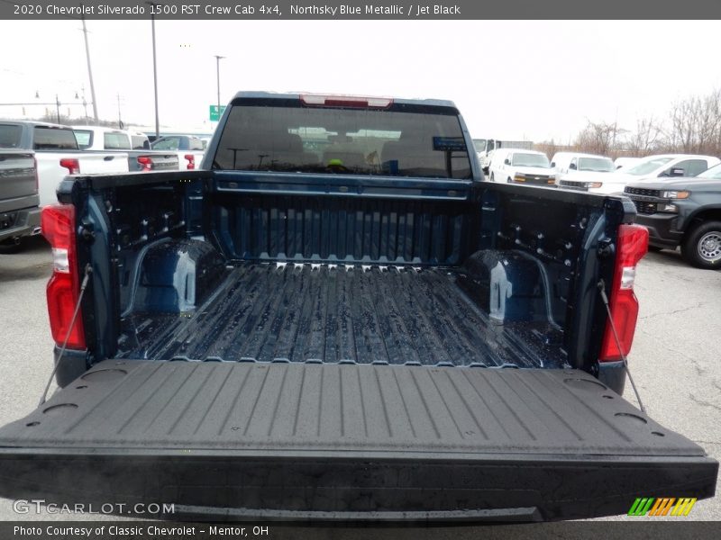 Northsky Blue Metallic / Jet Black 2020 Chevrolet Silverado 1500 RST Crew Cab 4x4