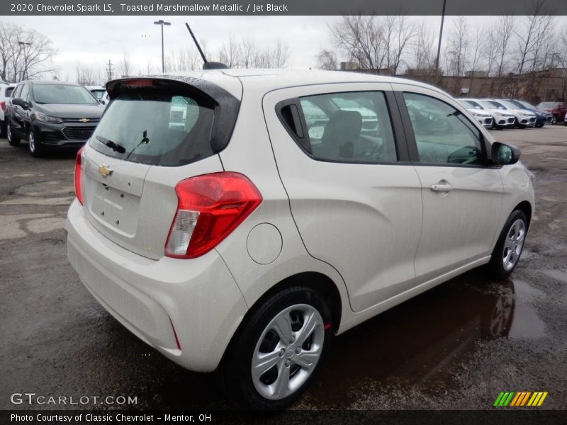 Toasted Marshmallow Metallic / Jet Black 2020 Chevrolet Spark LS