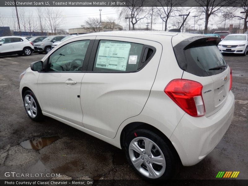 Toasted Marshmallow Metallic / Jet Black 2020 Chevrolet Spark LS