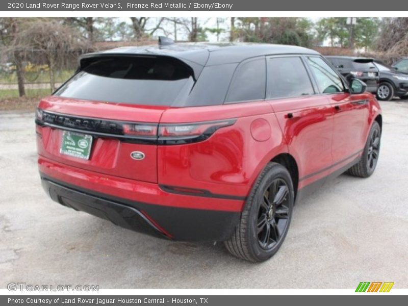 Firenze Red Metallic / Ebony/Ebony 2020 Land Rover Range Rover Velar S