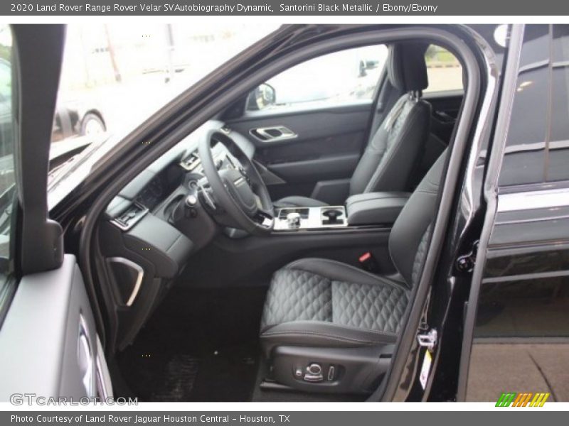 Front Seat of 2020 Range Rover Velar SVAutobiography Dynamic