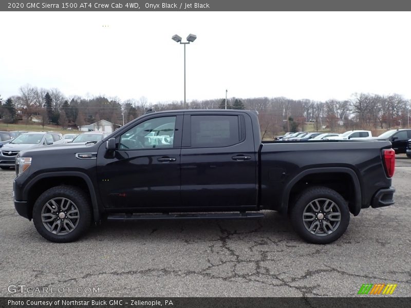 Onyx Black / Jet Black 2020 GMC Sierra 1500 AT4 Crew Cab 4WD