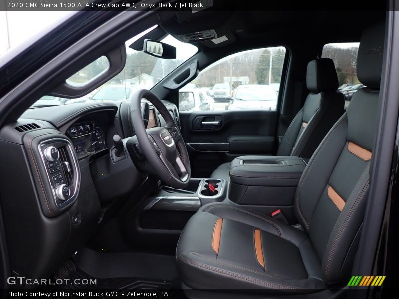 Front Seat of 2020 Sierra 1500 AT4 Crew Cab 4WD