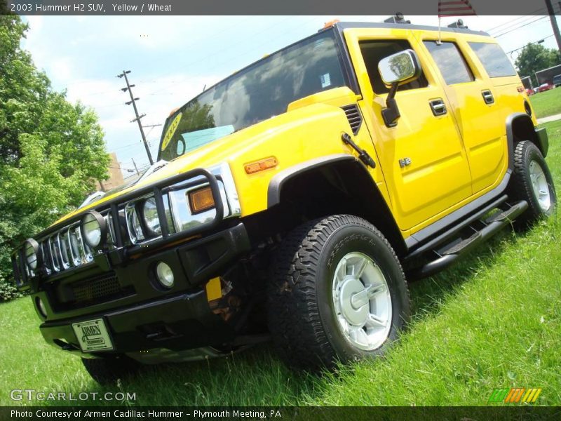 Yellow / Wheat 2003 Hummer H2 SUV