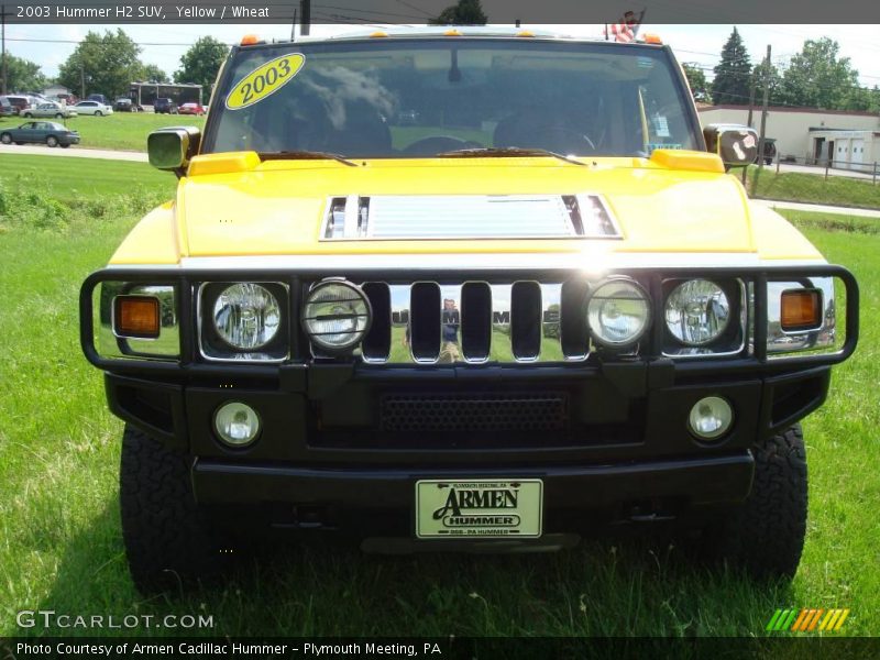 Yellow / Wheat 2003 Hummer H2 SUV