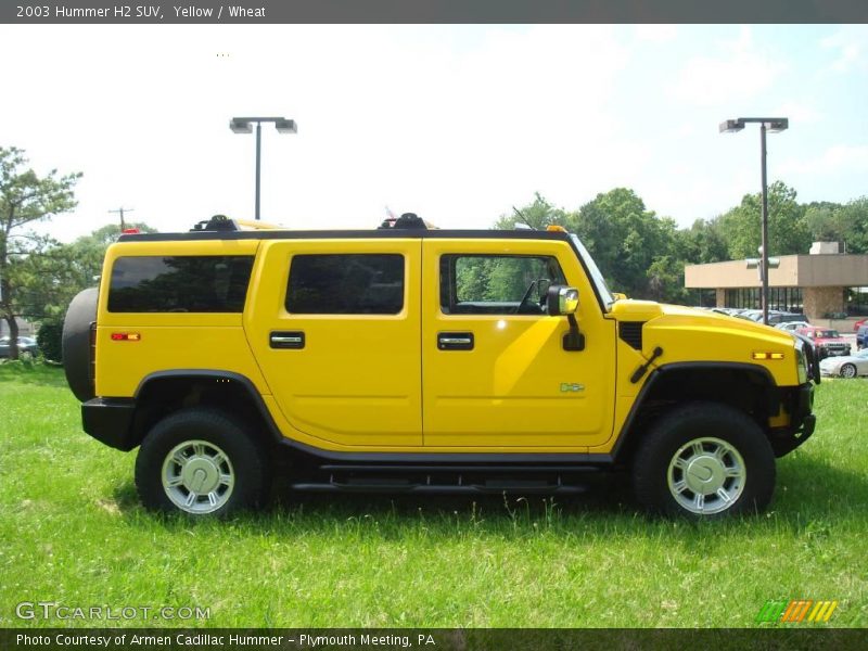 Yellow / Wheat 2003 Hummer H2 SUV