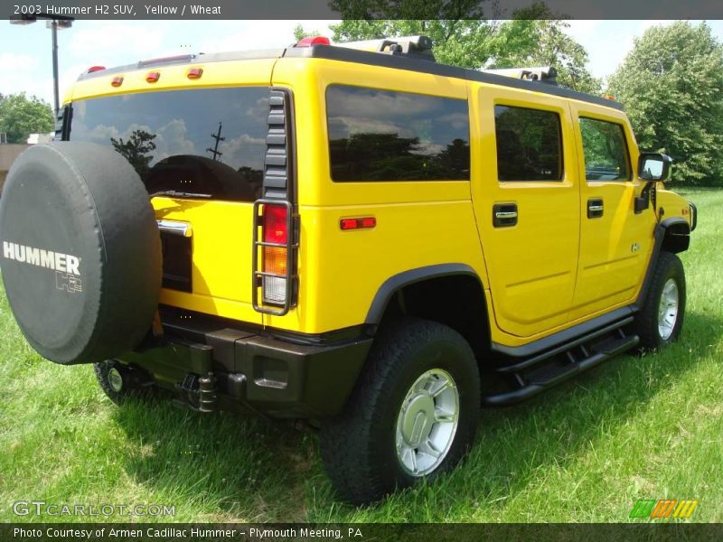 Yellow / Wheat 2003 Hummer H2 SUV