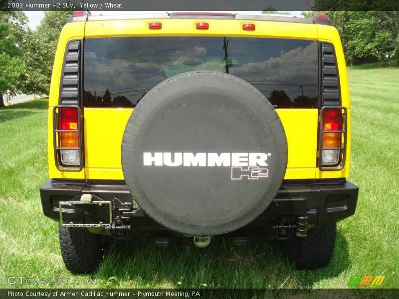 Yellow / Wheat 2003 Hummer H2 SUV