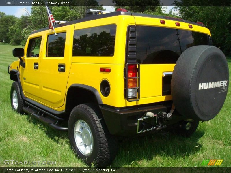 Yellow / Wheat 2003 Hummer H2 SUV