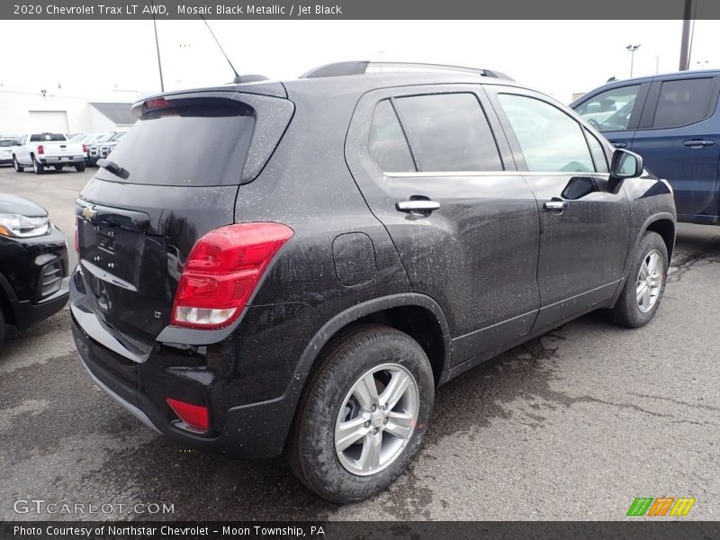 Mosaic Black Metallic / Jet Black 2020 Chevrolet Trax LT AWD