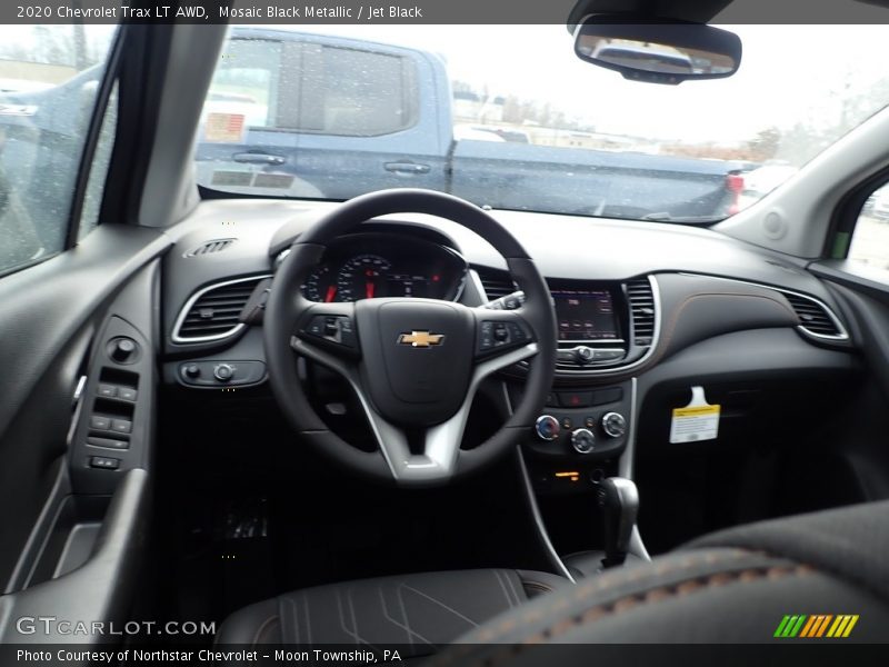 Mosaic Black Metallic / Jet Black 2020 Chevrolet Trax LT AWD
