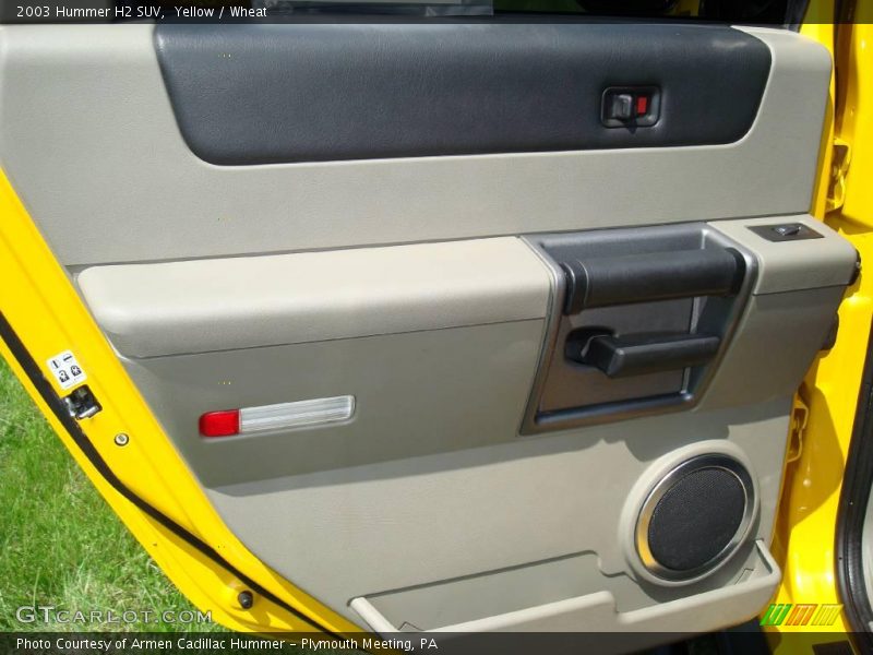 Yellow / Wheat 2003 Hummer H2 SUV