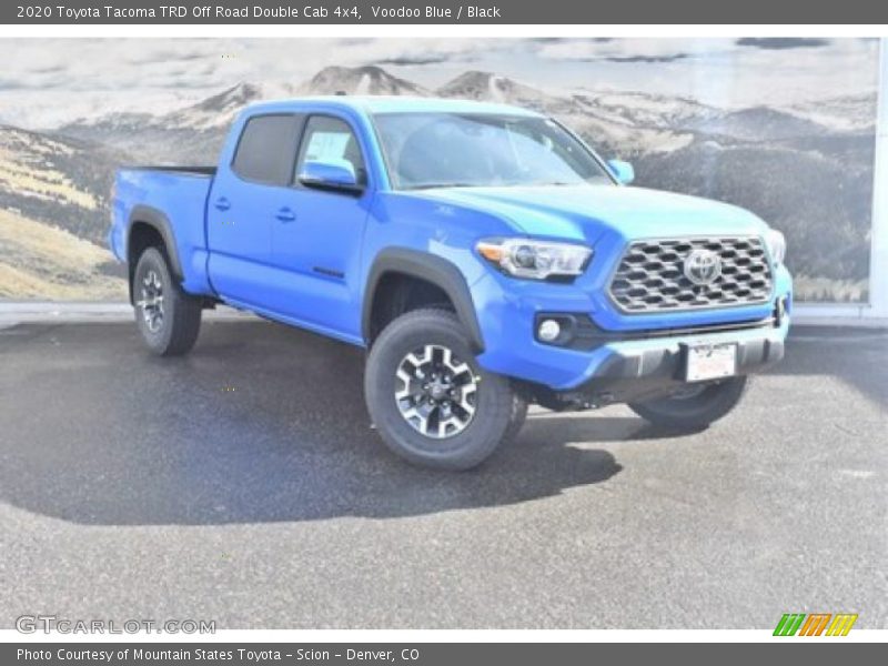 Voodoo Blue / Black 2020 Toyota Tacoma TRD Off Road Double Cab 4x4
