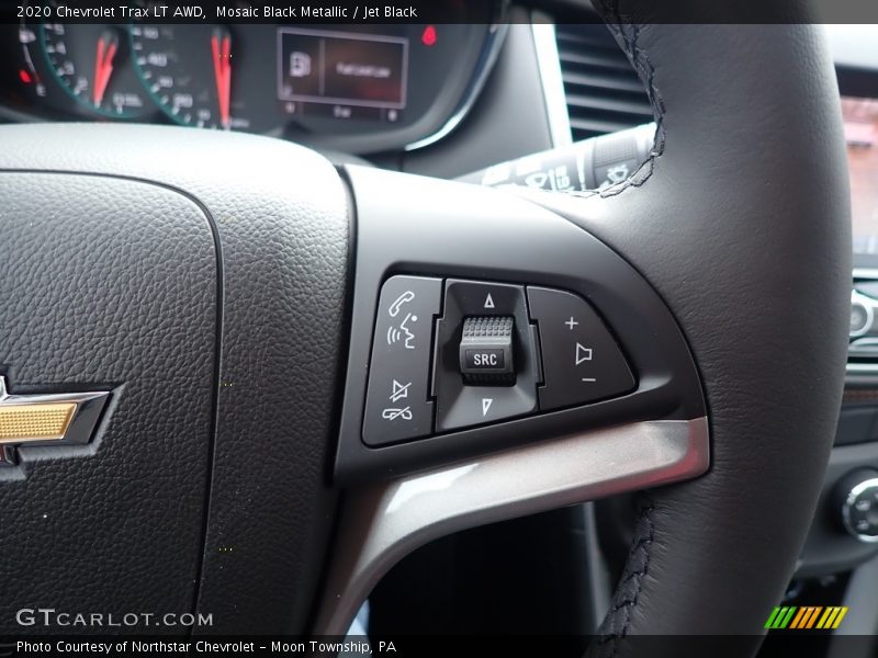Mosaic Black Metallic / Jet Black 2020 Chevrolet Trax LT AWD