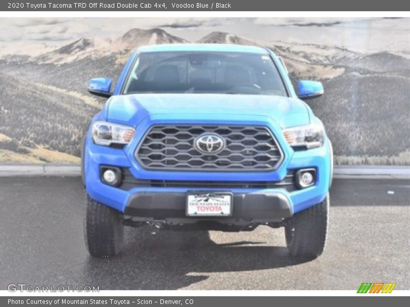 Voodoo Blue / Black 2020 Toyota Tacoma TRD Off Road Double Cab 4x4