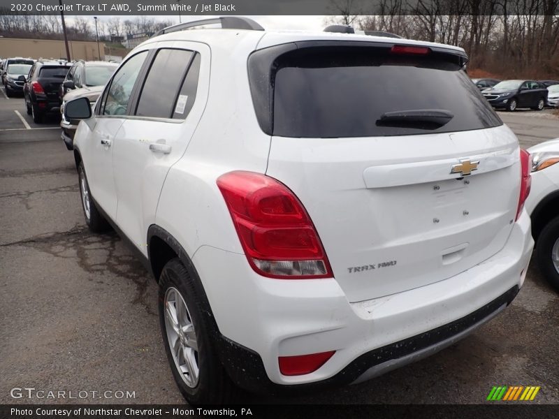 Summit White / Jet Black 2020 Chevrolet Trax LT AWD