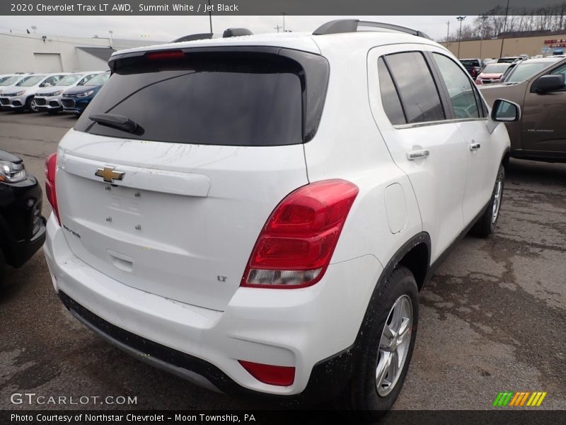 Summit White / Jet Black 2020 Chevrolet Trax LT AWD