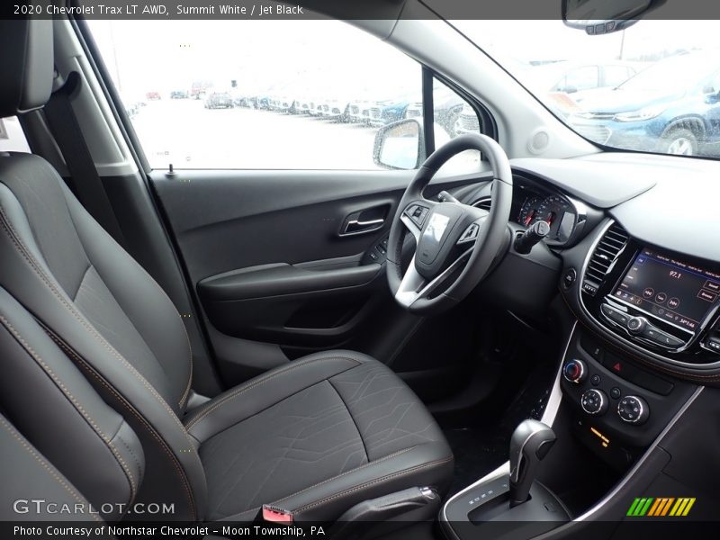 Front Seat of 2020 Trax LT AWD