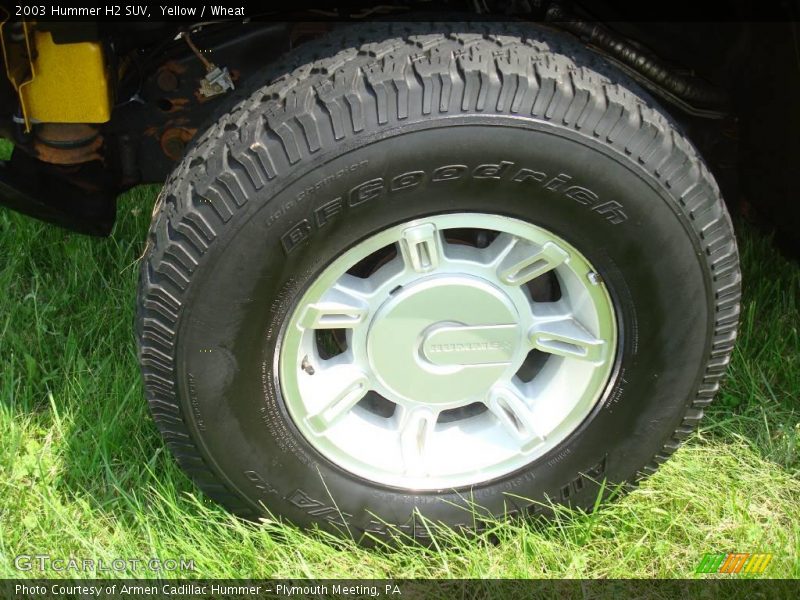 Yellow / Wheat 2003 Hummer H2 SUV
