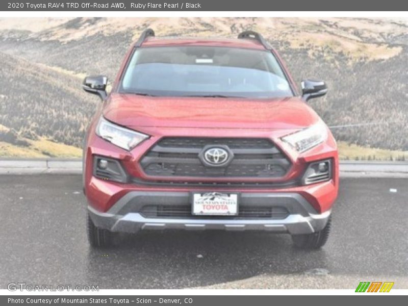 Ruby Flare Pearl / Black 2020 Toyota RAV4 TRD Off-Road AWD