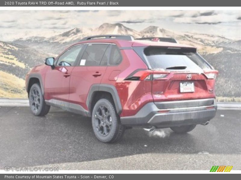 Ruby Flare Pearl / Black 2020 Toyota RAV4 TRD Off-Road AWD