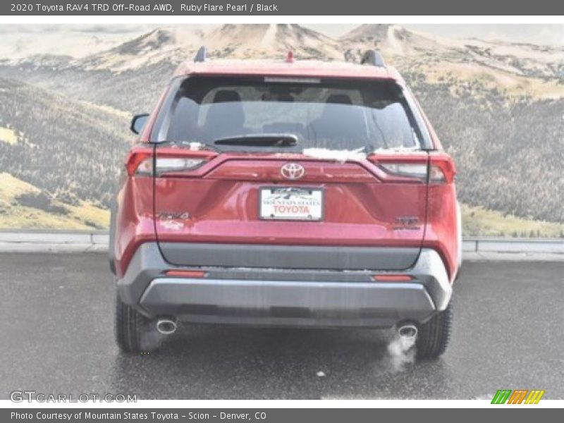 Ruby Flare Pearl / Black 2020 Toyota RAV4 TRD Off-Road AWD