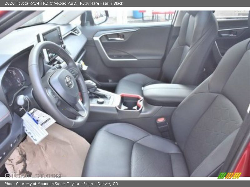 Ruby Flare Pearl / Black 2020 Toyota RAV4 TRD Off-Road AWD