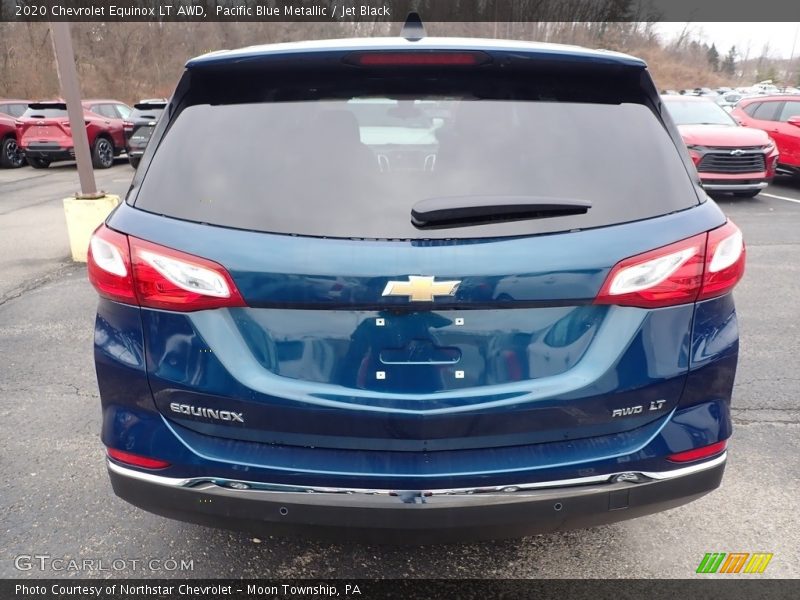 Pacific Blue Metallic / Jet Black 2020 Chevrolet Equinox LT AWD
