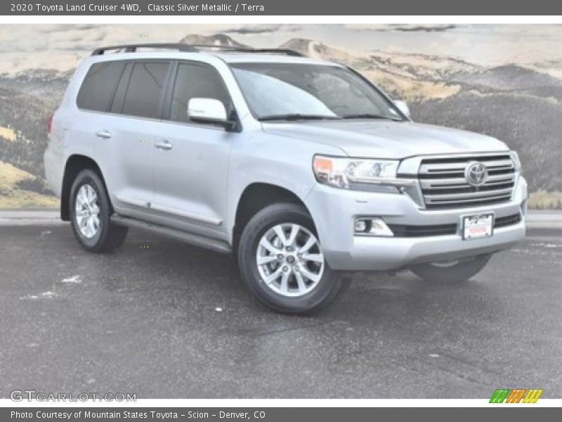 Front 3/4 View of 2020 Land Cruiser 4WD