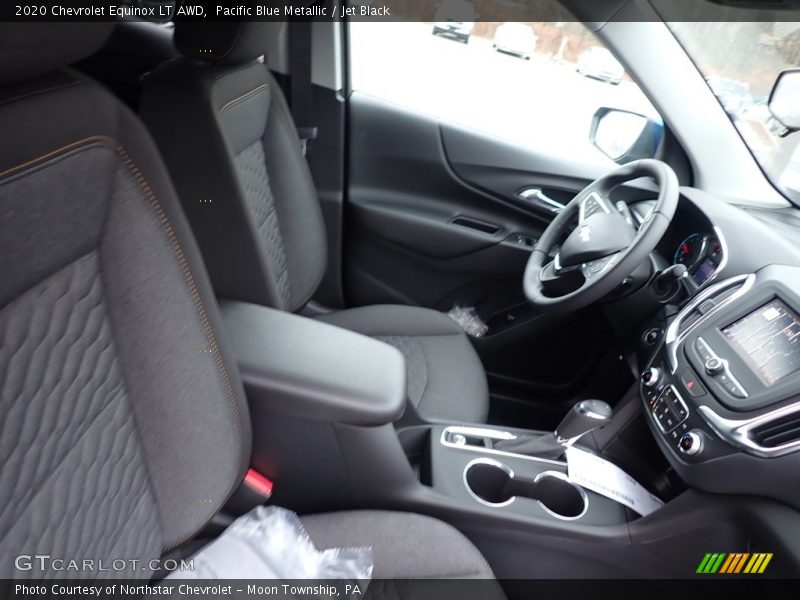 Pacific Blue Metallic / Jet Black 2020 Chevrolet Equinox LT AWD