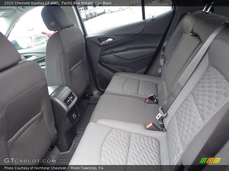 Pacific Blue Metallic / Jet Black 2020 Chevrolet Equinox LT AWD