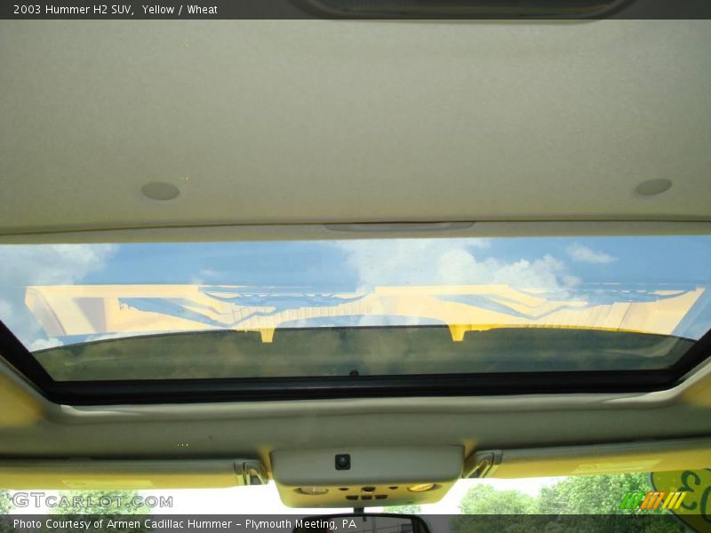 Yellow / Wheat 2003 Hummer H2 SUV