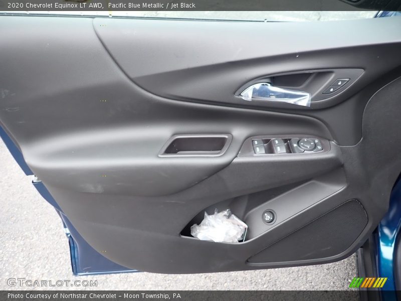 Pacific Blue Metallic / Jet Black 2020 Chevrolet Equinox LT AWD