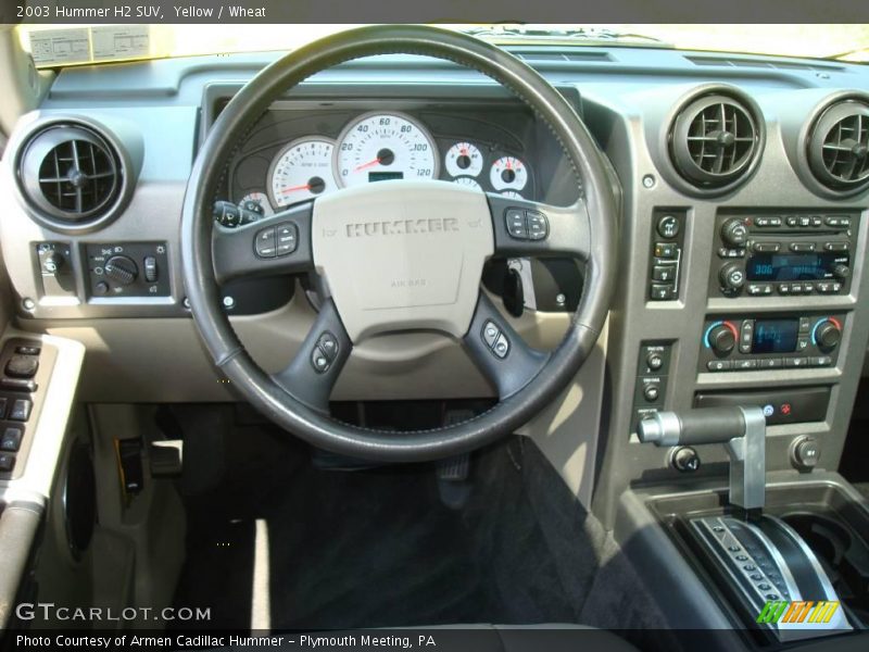 Yellow / Wheat 2003 Hummer H2 SUV