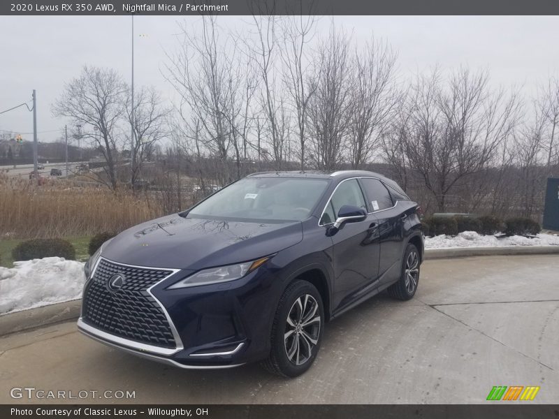 Nightfall Mica / Parchment 2020 Lexus RX 350 AWD