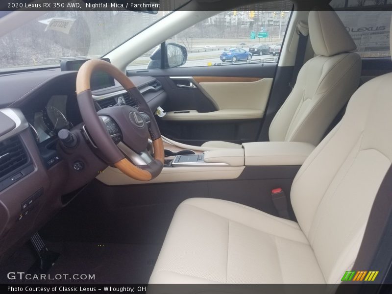 Nightfall Mica / Parchment 2020 Lexus RX 350 AWD