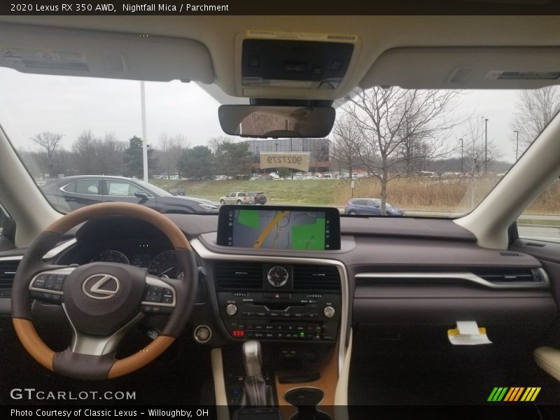 Nightfall Mica / Parchment 2020 Lexus RX 350 AWD