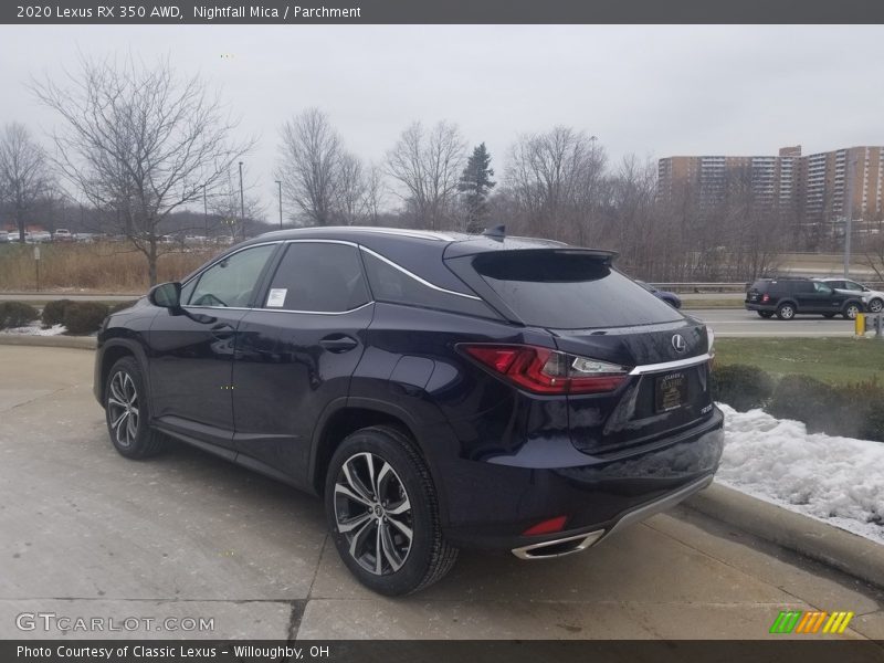 Nightfall Mica / Parchment 2020 Lexus RX 350 AWD