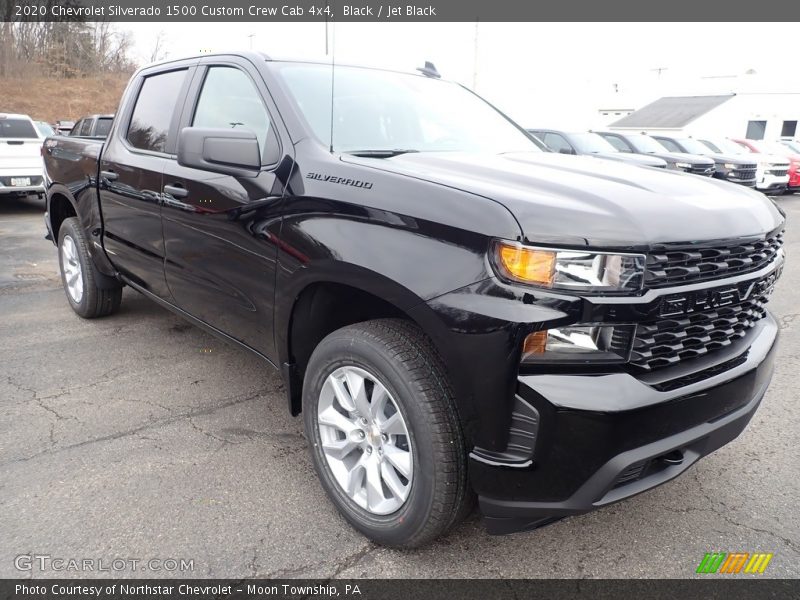  2020 Silverado 1500 Custom Crew Cab 4x4 Black