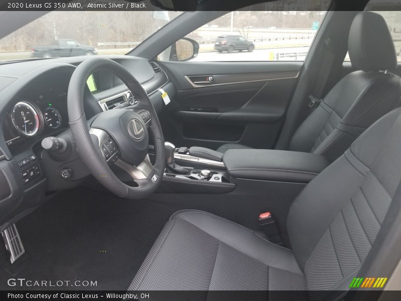  2020 GS 350 AWD Black Interior